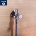 Azos Bidet Faucet Pressurized Shower Nozzle Brass Chrome Cold Water Single Function Toilet Bathing Balcony SquarePJPQ009E - B07D1Z2MTQ